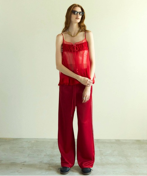 MAISON SPECIAL ブラウス シャツ See-through Tulle Tunic
