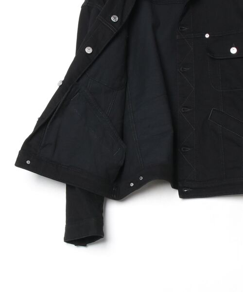 DSQUARED2 デニムジャケット gジャン ICON BLACK OVER JEAN