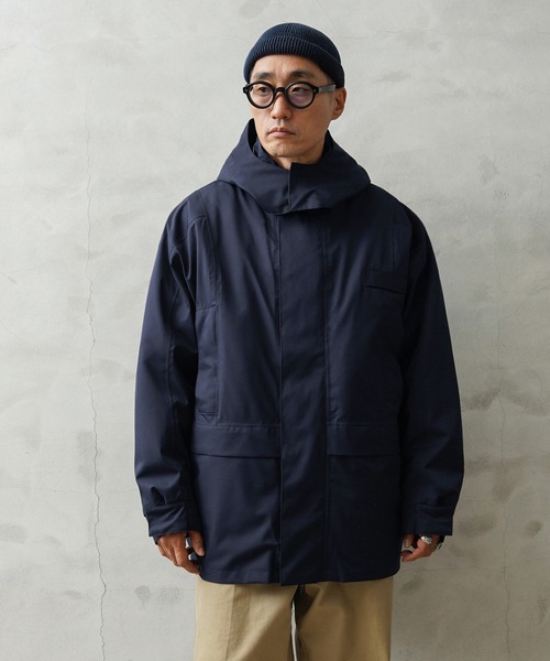 実物 フランス軍 MARINE E WATERPROOF パーカー WAIPER.inc フランス軍 MARINE ROYALE（マリンロワイヤル