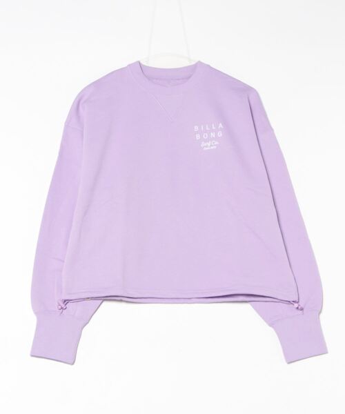 トレーナー スウェット BILLABONG レディース CLEAN LOGO SWEAT CREW トレーナー 「2025年春夏モデル」/ビラボンスウ BILLABONG トレーナー スウェット レディース CLEAN LOGO SWEAT