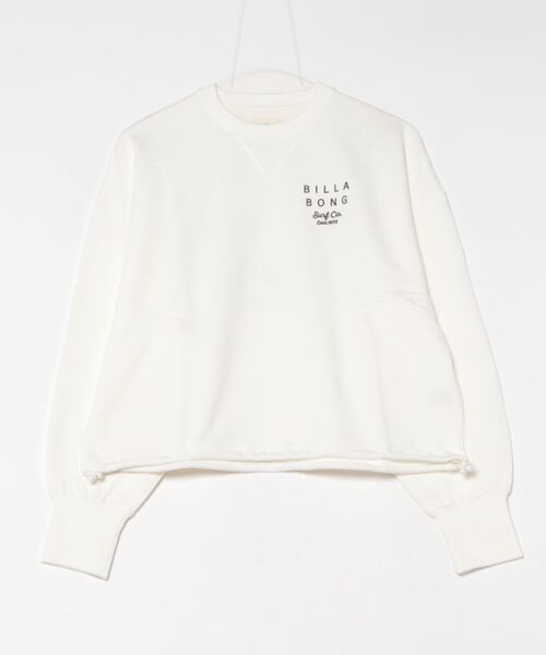 BILLABONG トレーナー スウェット レディース CLEAN LOGO SWEAT