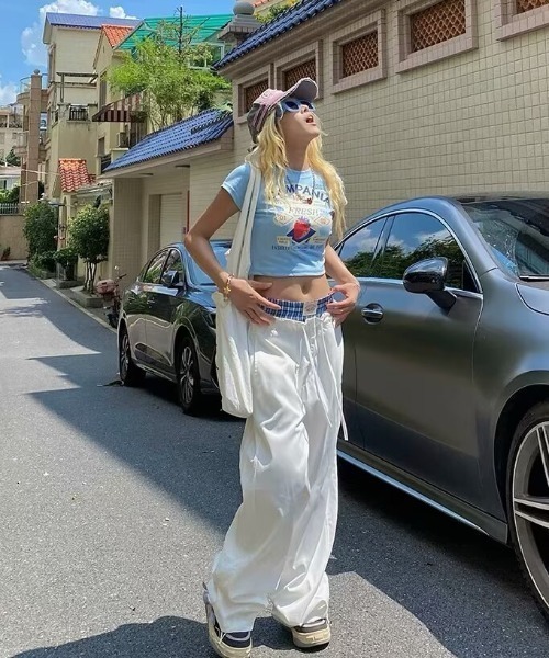 パンツ レイヤード風パンツ レディース | LACーVERT | 05