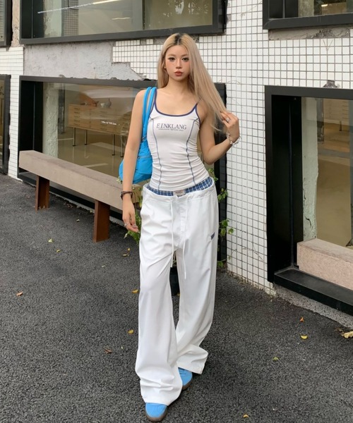 パンツ レイヤード風パンツ レディース | LACーVERT | 06