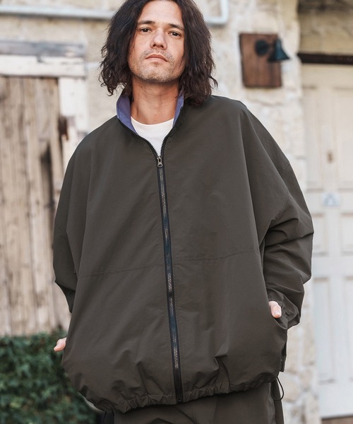 CAMBIO（カンビオ） ブルゾン アウター mj10540-襟裏配色カラー