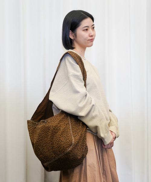 hood newspaper bag BLACK モリハルナ hood newspaper bag BLACK モリハルナ