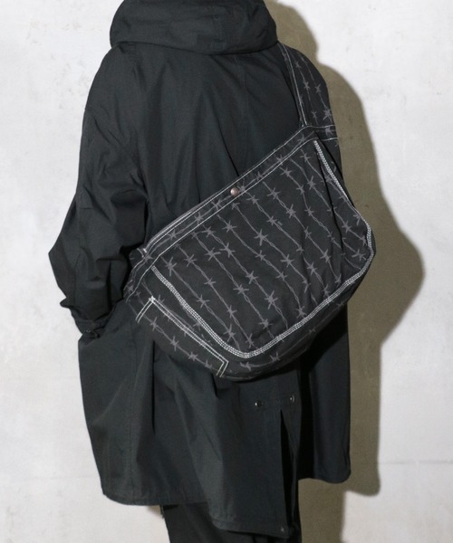 ショルダーバッグ newspaper bag made in usa FREAK'S STORE/キャンバス ニュースペーパーバッグ｜Daytona
