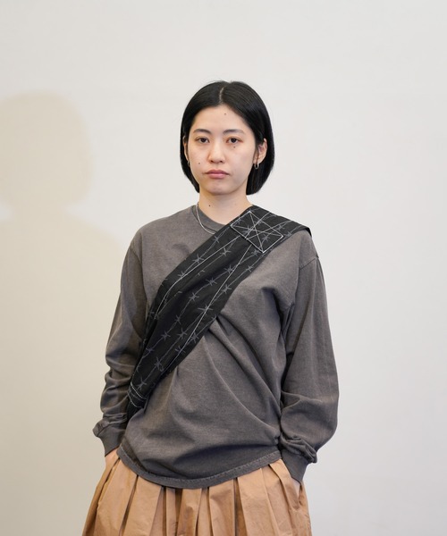 hood newspaper bag BLACK モリハルナ Newspaper Bag in Black | Fear of God