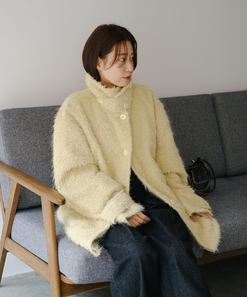 「Kastane」 コート FREE アイボリー レディース_画像4