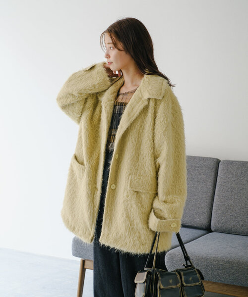 「Kastane」 コート FREE アイボリー レディース_画像7