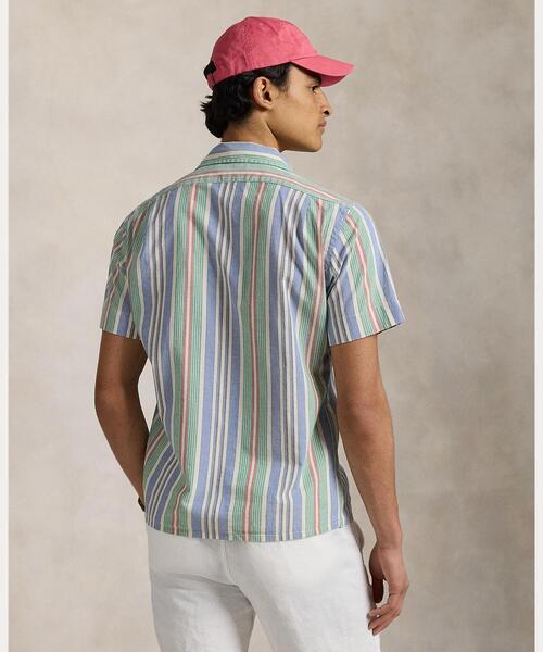 ラルフローレン　カントリー ティッキングストライプ POLO RALPH LAUREN セラミド加工 ウルトラシアーサポート(交編