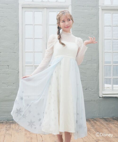 アナ雪　エルサワンピース　美品 アナ雪エルサ☆ワンピース☆3着セット コストコ H&M ディズニー