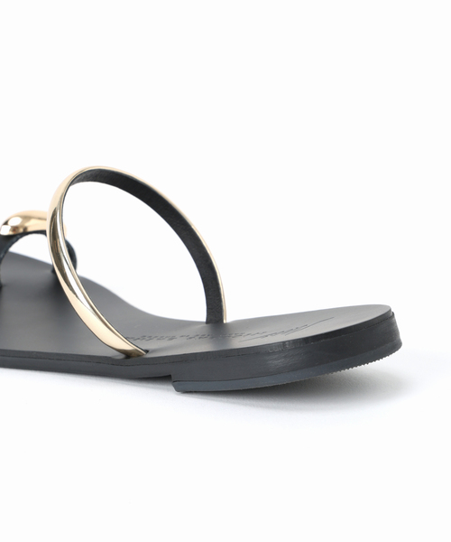 【新品】ニコラスライナス　フラットサンダル NICOLAS LAINAS＞フラット サンダル＜ Select by EMMEL REFINES