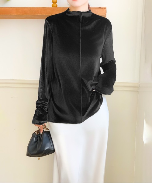 tシャツ 前後2WAYベロアトップス レディース : ZOZOTOWN Yahoo!店