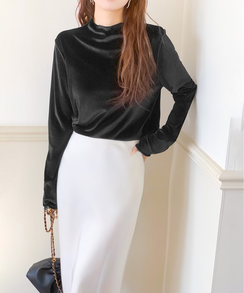 tシャツ 前後2WAYベロアトップス レディース : ZOZOTOWN Yahoo!店