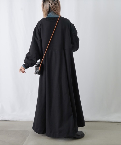 【新品タグ付き】LUCA　ロングワンピース　　フリーサイズ LADY LUCK LUCA 「LUCA/LADY LUCA」 長袖ワンピース FREE