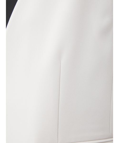 Mila Owen（ミラオーウェン） ベスト ジレ ソリッドノーカラーロング