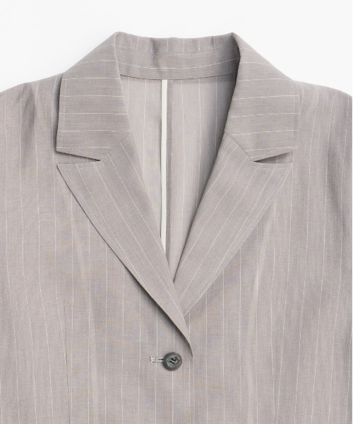 MAISON SPECIAL ジャケット テーラードジャケット Sheer Half