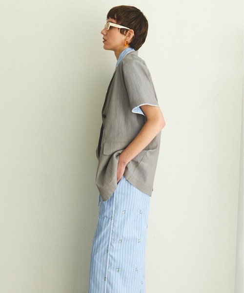 MAISON SPECIAL ジャケット テーラードジャケット Sheer Half