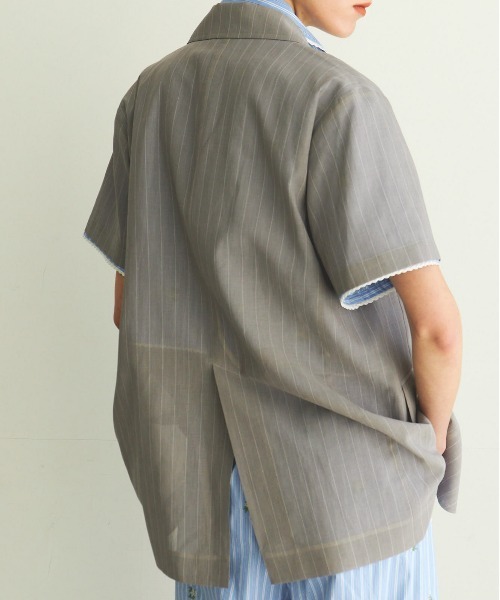 MAISON SPECIAL ジャケット テーラードジャケット Sheer Half