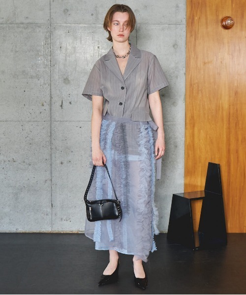MAISON SPECIAL ジャケット テーラードジャケット Sheer Half