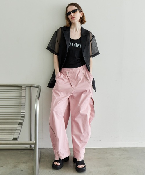 タイムセール！MAISON SPECIAL ハーフスリーブジャケット Sheer Half Sleeve Jacket/シアーハーフスリーブジャケット