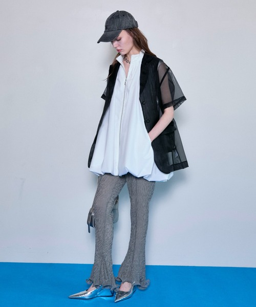 MAISON SPECIAL ジャケット テーラードジャケット Sheer Half