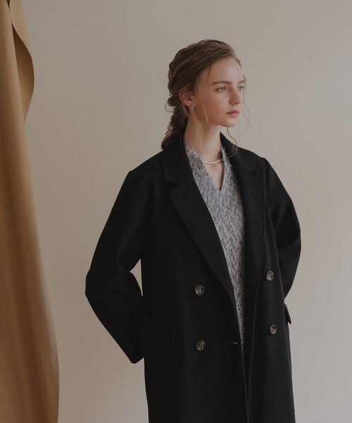 「Dorry Doll」 チェスターコート MEDIUM ブラック レディース_画像5