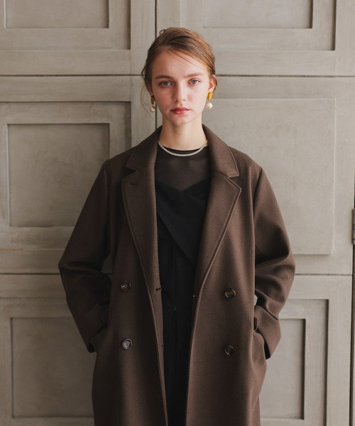 「Dorry Doll」 チェスターコート MEDIUM ブラック レディース_画像9