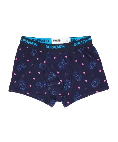 NAIGAI（ナイガイ） ボクサーパンツ ドラえもん ハート柄 前開き