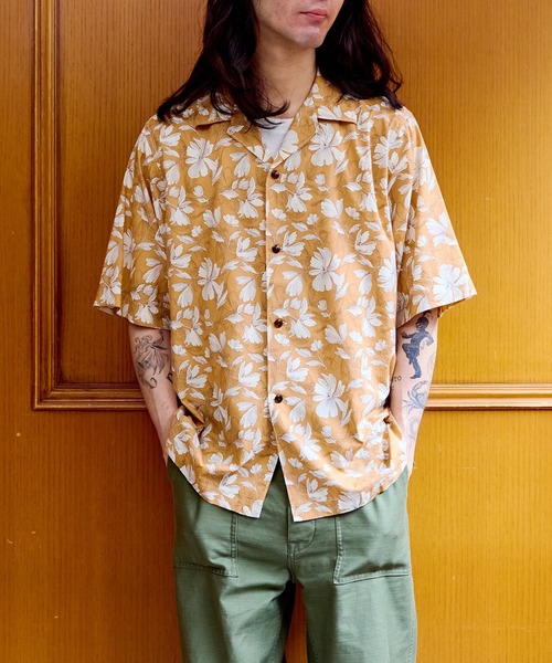 ADAM ET ROPE 開襟シャツ ADAM ET ROPE' シャツ 「WILD LIFE TAILOR」アソート ハワイアン