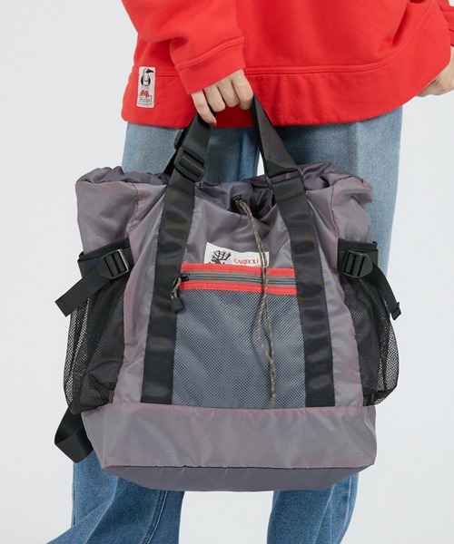 カリブー トートバッグ 追加7「CARIBOU MOUNTAINEERING」ライト