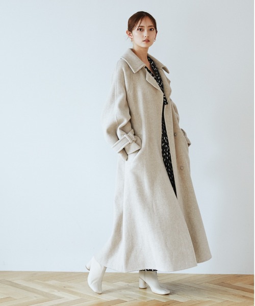 SNIDEL スナイデル　ステンカラーコート SNIDEL（スナイデル） ステンカラーコート コート ステンカラーミドル