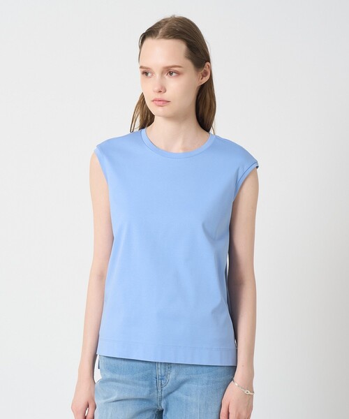 ANAYI（アナイ） tシャツ コットンスムースフレンチプルオーバー