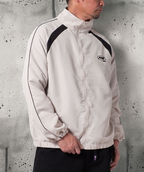 BAYBLO ナイロンジャケット (SA) ドライ パイピング ロゴ ジャケット