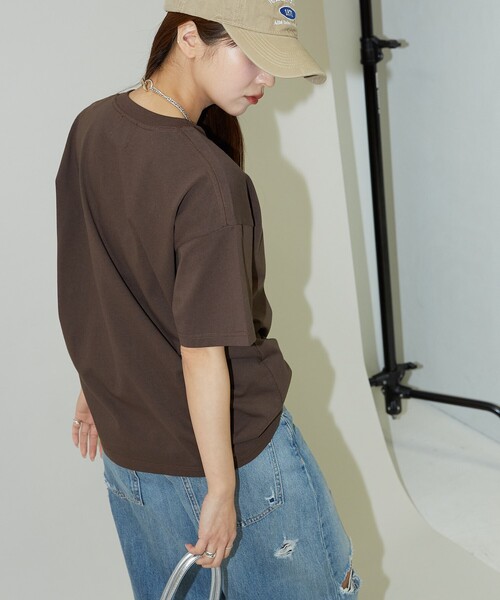 tシャツ MARY QUANT × PUBLUX/マリークワント スタッズ付き エンボス アートTシャツ　限定展開 レディース | PUBLUX | 23