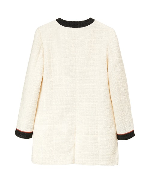 「emiriawiz」 ノーカラーコート SMALL ブラック レディース_画像6