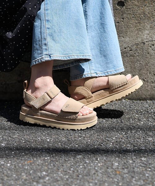 UGG W GOLDENSTAR LO アグ ゴールデンスター サンダル UGG アグ サンダル スライドサンダル ゴールデンスター ハイ