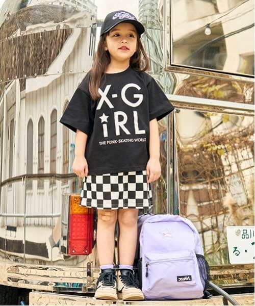 X-girl Stages リュック PVCスターモチーフミニバックパック