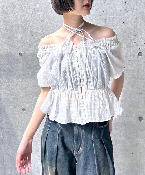 DRESSLAVE オフショルブラウス PROPORTION BODY DRESSING｜オフショルブラウス | Rakuten