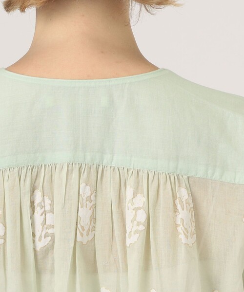 NE QUITTEZ PAS! ブラウス シャツ ne Quittez pas COTTON VOILE
