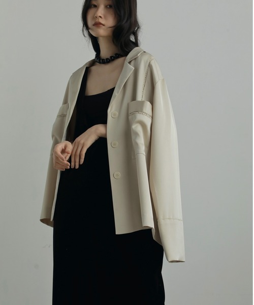 anuke アンヌーク Satin Tailored Shirtsセットアップ 楽天市場】anuke アンヌーク サテン テーラード シャツ “Satin