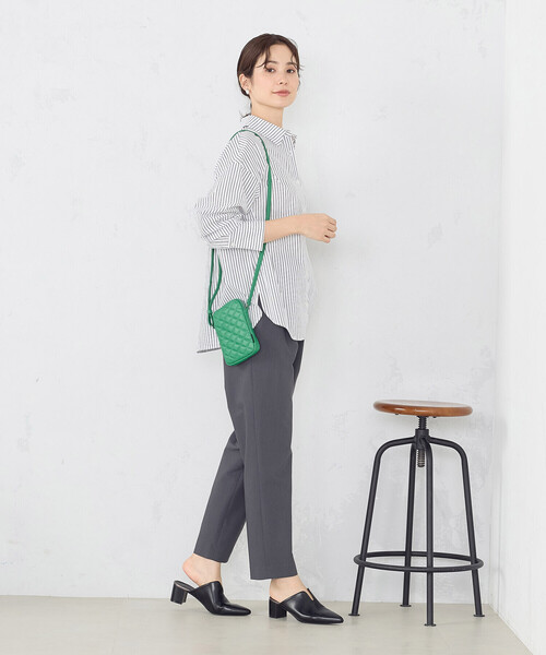 「MONO COMME CA」 ショルダーバッグ FREE オフホワイト レディース_画像5