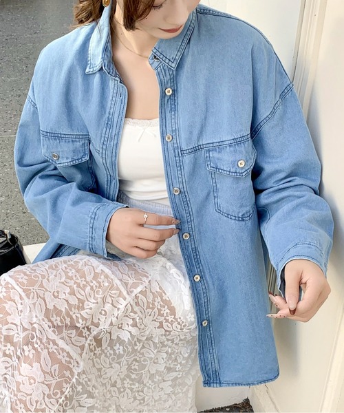 ダンガリーシャツ レディース : ZOZOTOWN Yahoo!店 - 通販 - Yahoo