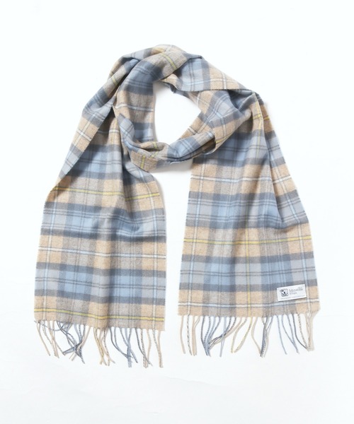 Johnstons of Elgin 「Johnstons Elgin」 マフラー FREE レッド系