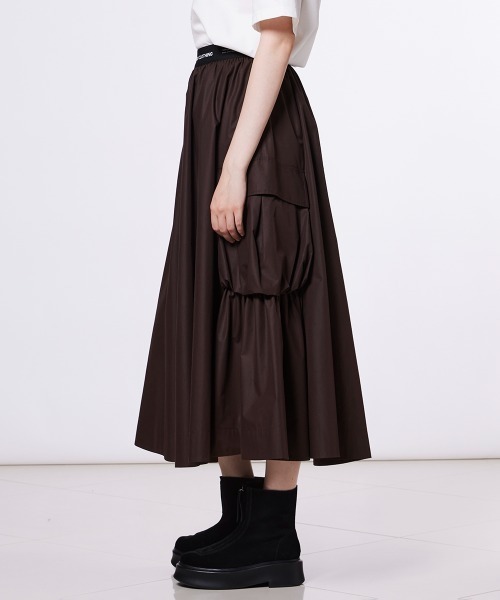 DOUBLE STANDARD CLOTHING スカート ブロードカーゴスカート