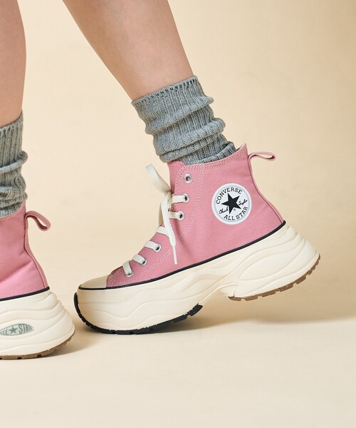 CONVERSE 「CONVERSE」 ハイカットスニーカー 24.0cm ピンク
