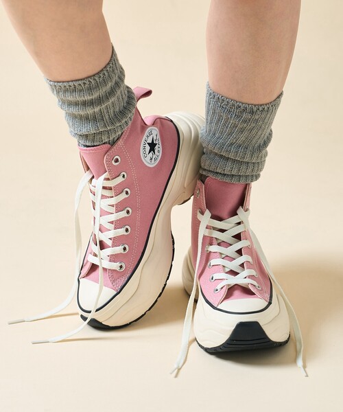 ✩CONVERSE✩コンバース ハイカット ヒールスニーカー 24cm CONVERSE 「CONVERSE」 ハイカットスニーカー 24.0cm ピンク