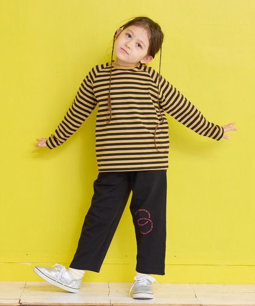 MARKEY'S（マーキーズ） tシャツ 先染めボーダーカットソー キッズ