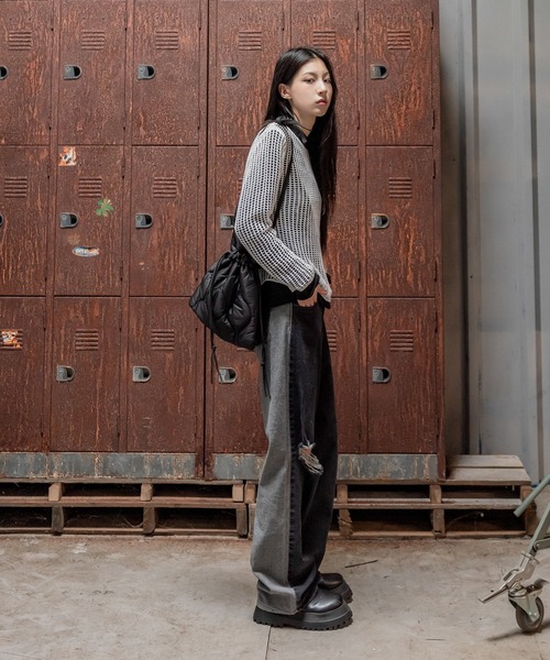 「FOLLOWIN」 ショルダーバッグ ONE SIZE ブラック レディース_画像9