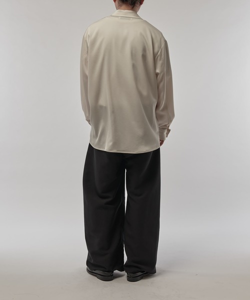 CULLNI クルニ　シャツ CULLNI（クルニ） シャツ 「CULLNI/クルニ」テーラードZIPシャツ